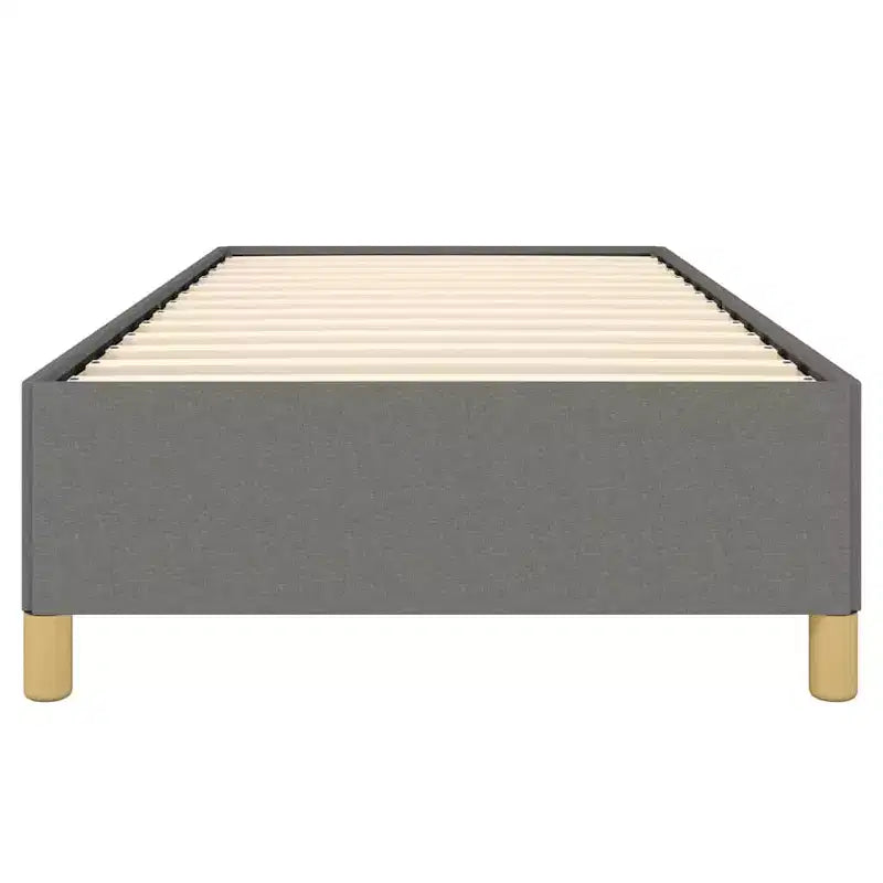 Cadre de lit, gris foncé, lit simple/double extra-large