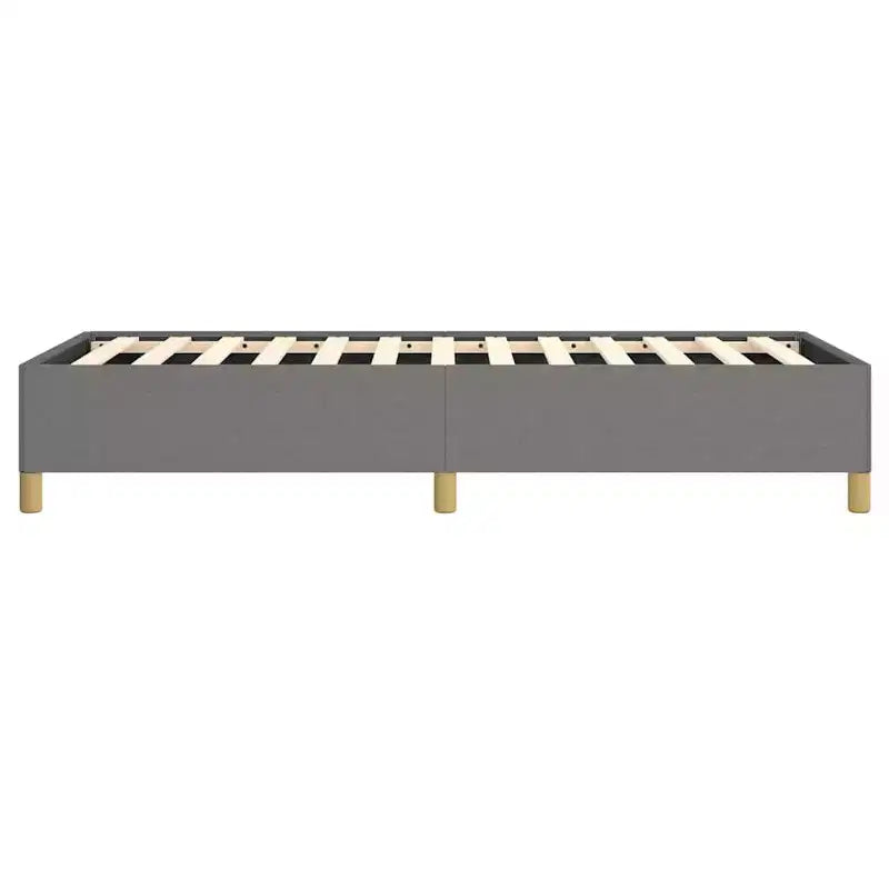 Cadre de lit, gris foncé, lit simple/double extra-large