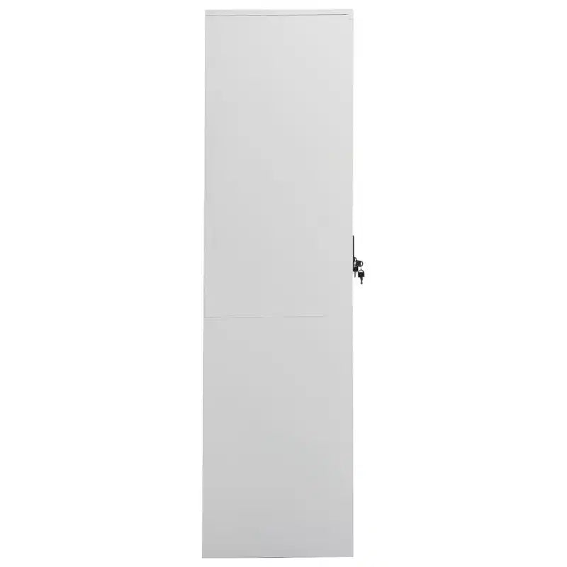 Armoire blanche en acier Grande armoire rectangulaire moderne