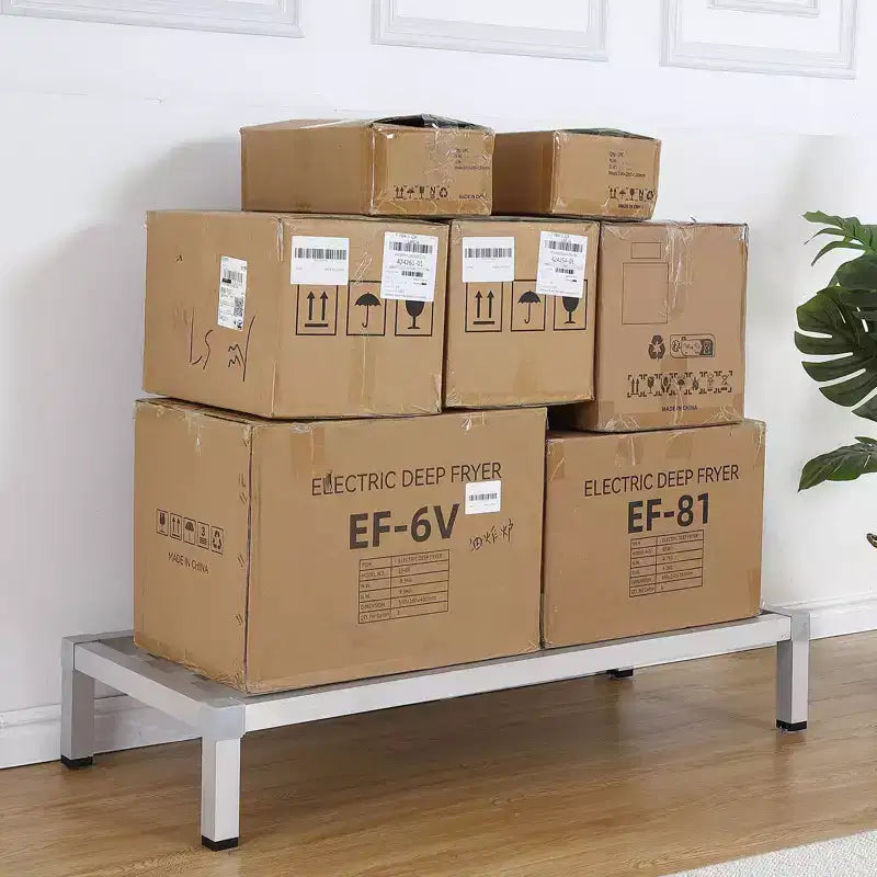 Palettiers en aluminium, rayonnages de stockage commerciaux robustes