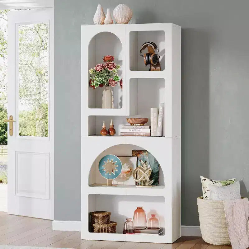 Bibliothèques géométriques, bibliothèques blanches voûtées