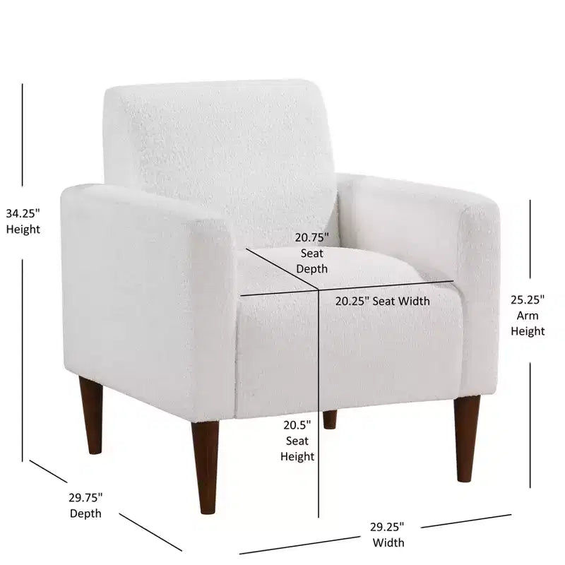 Fauteuil moderne, blanc