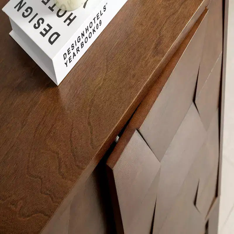 Meuble bas double porte avec étagères réglables