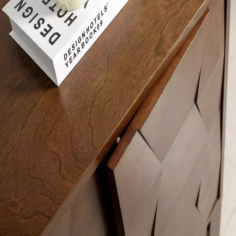 Meuble bas double porte avec étagères réglables