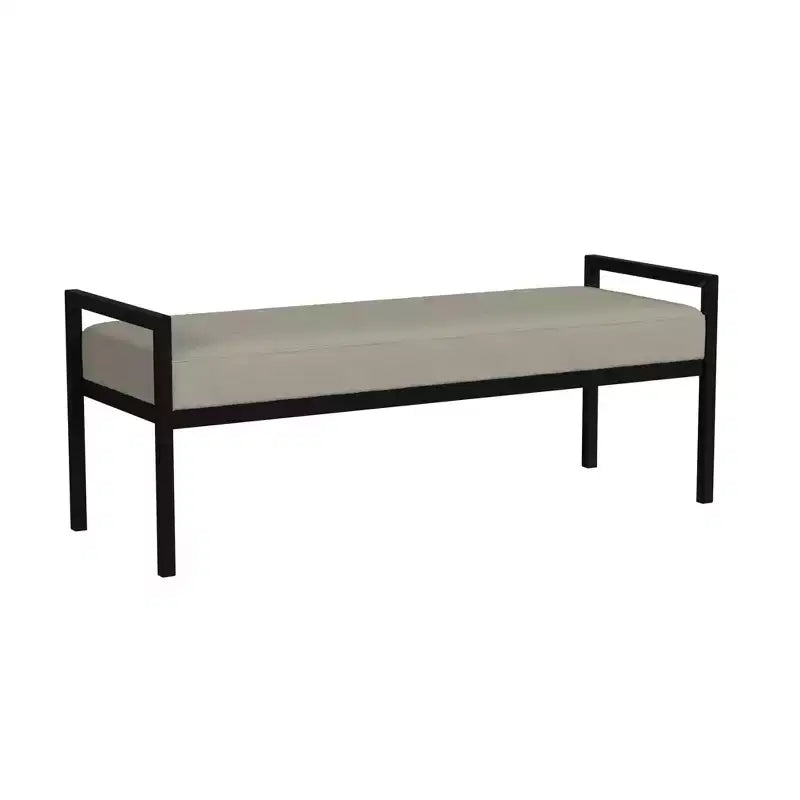 Banc moderne en métal