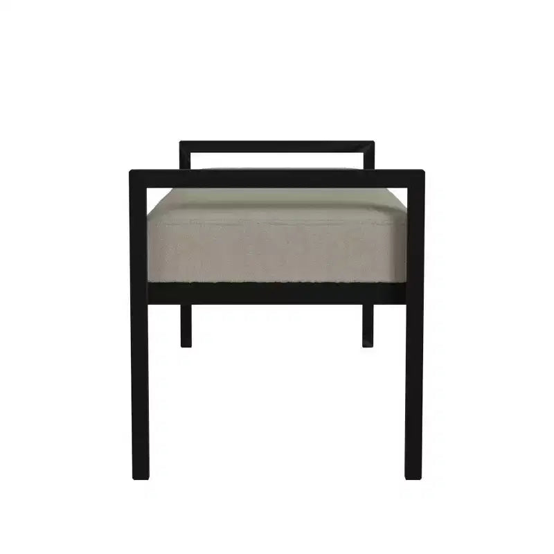Banc moderne en métal