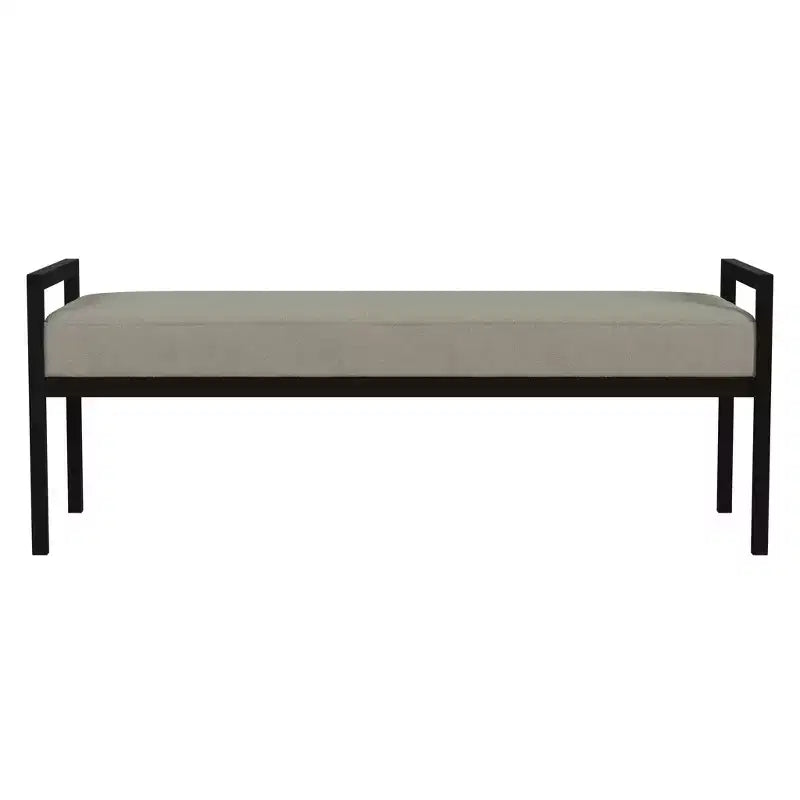 Banc moderne en métal