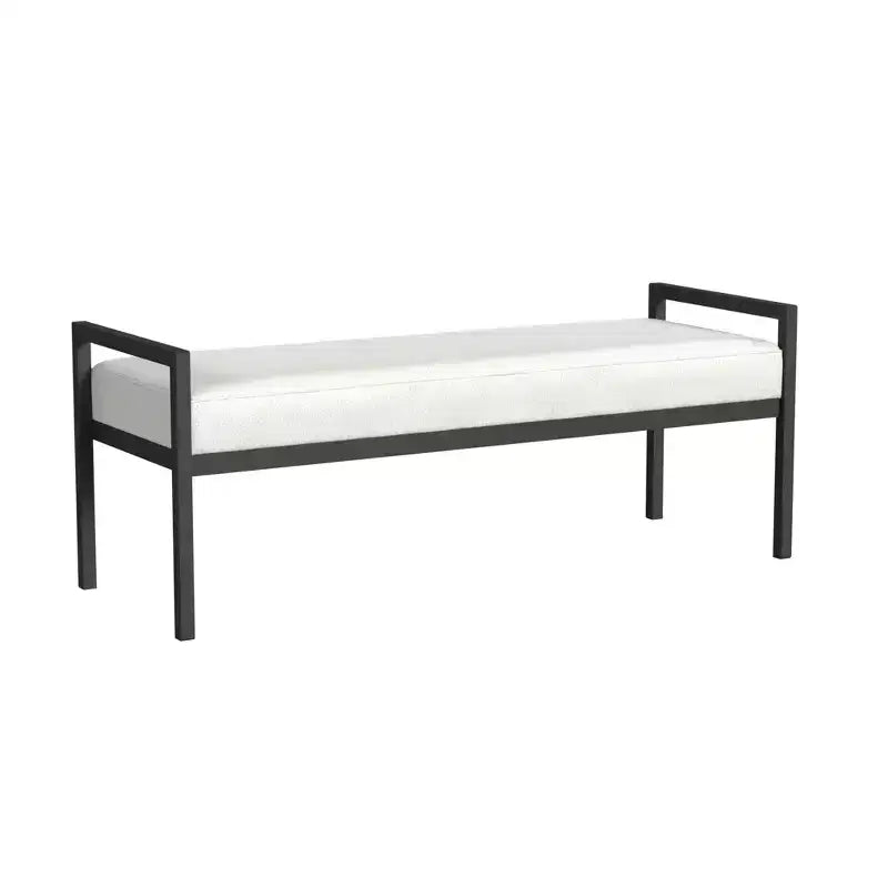 Banc moderne en métal