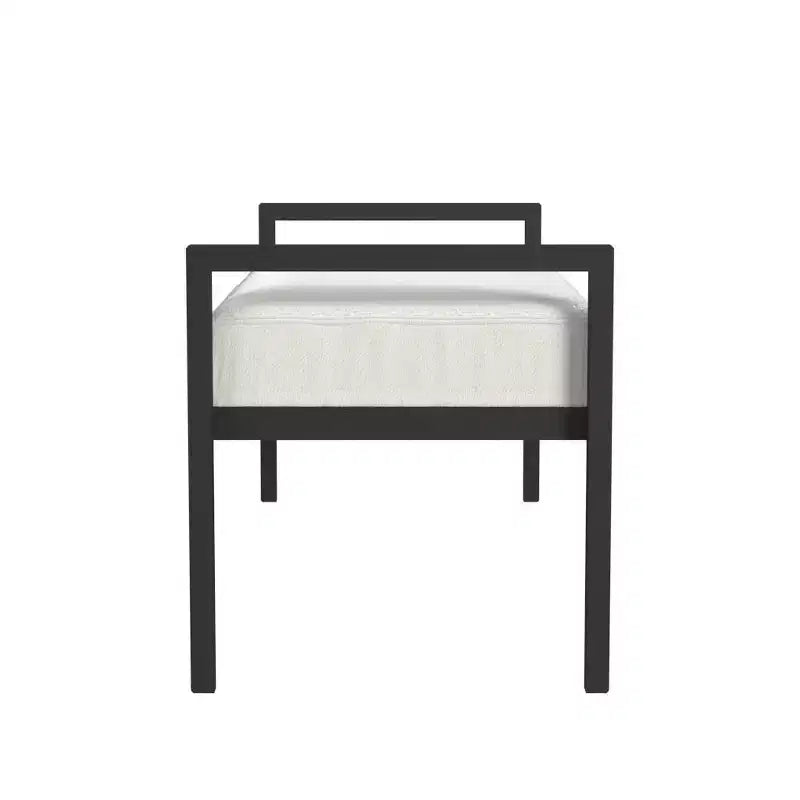 Banc moderne en métal