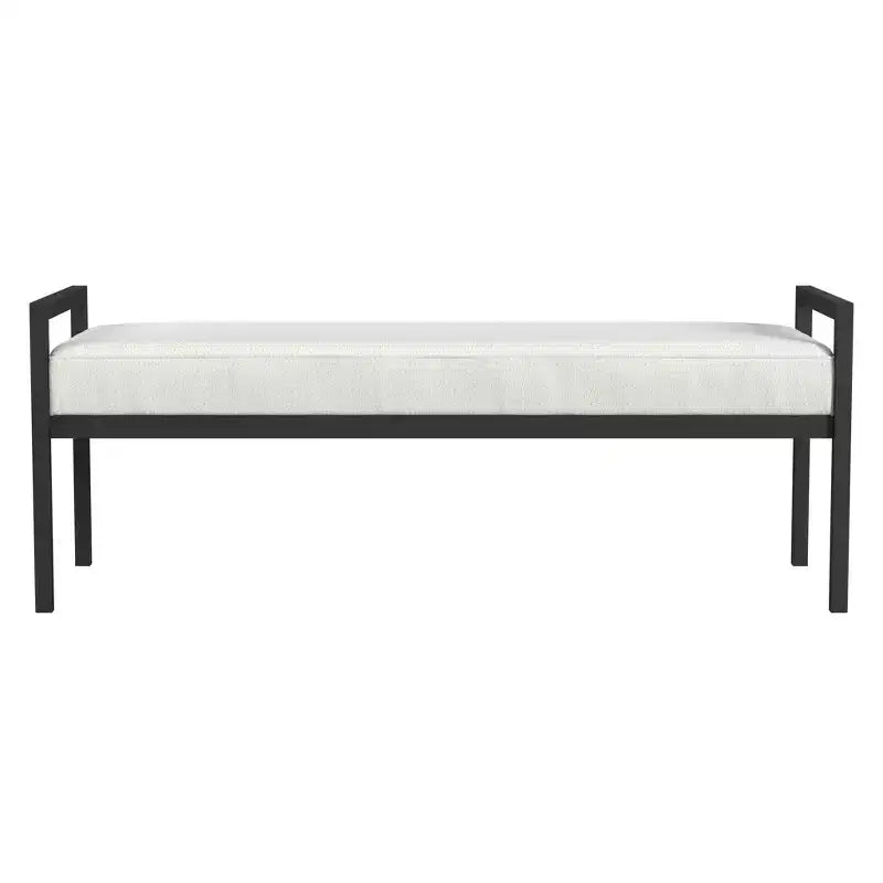 Banc moderne en métal