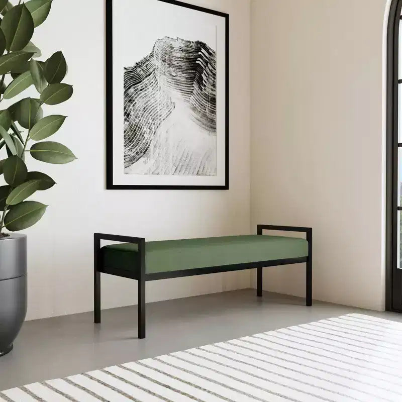 Banc moderne en métal